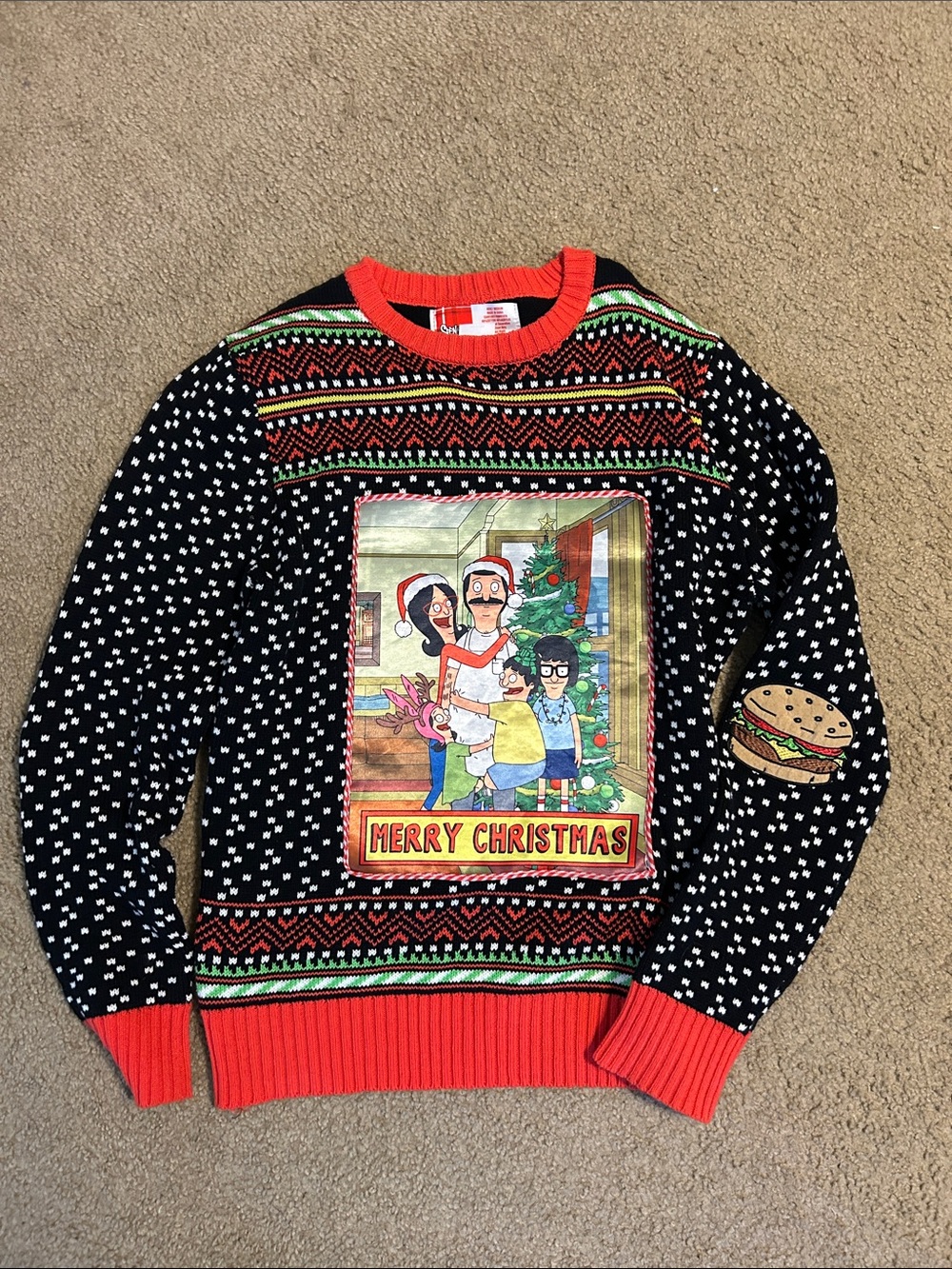 Bobs Burgers Ugly Christmas Sweater